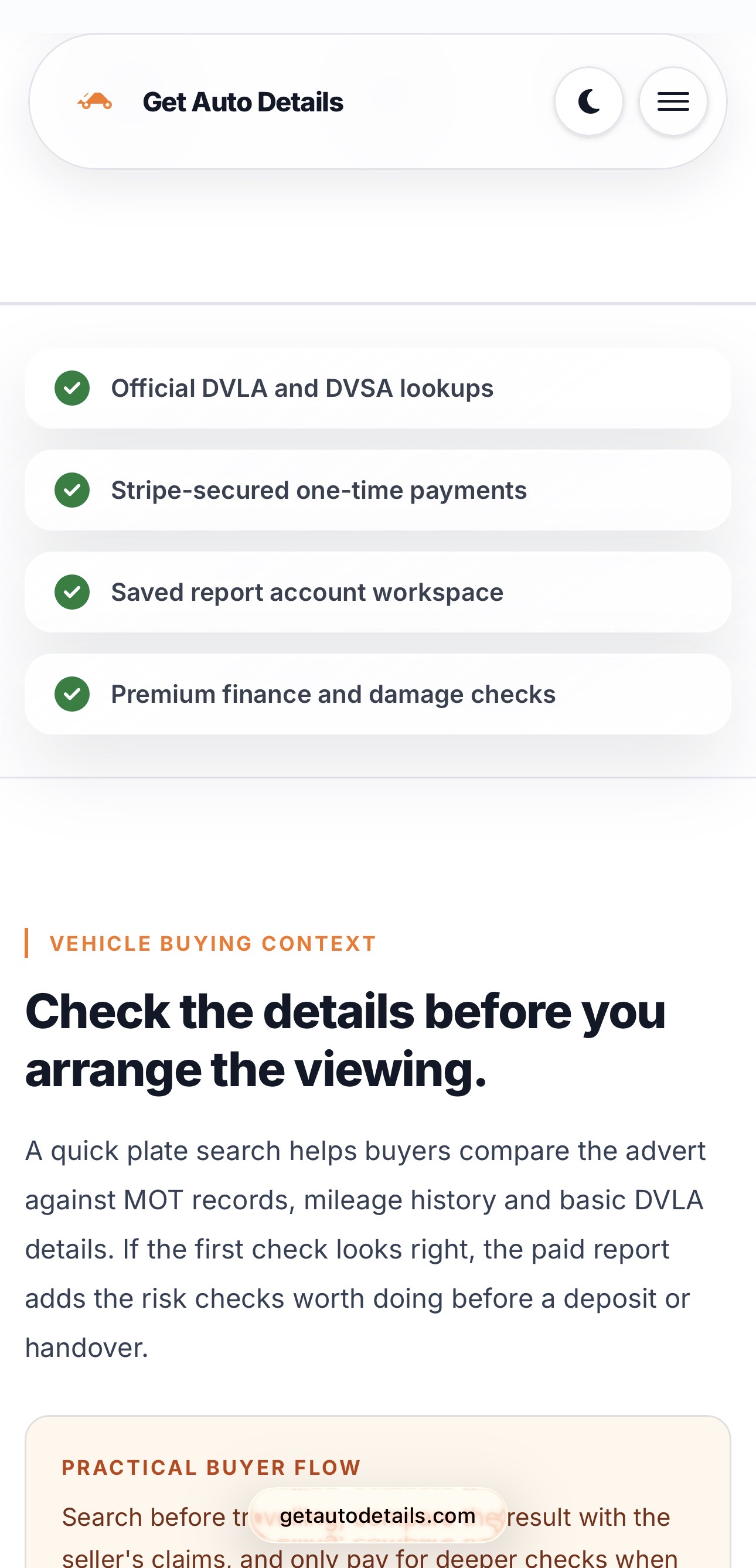 GetAutoDetails mobile view 1 mobile preview